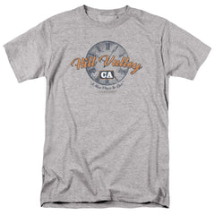 Back To The Future Hill Valley Men's 18/1 Cotton Short-Sleeve T-Shirt