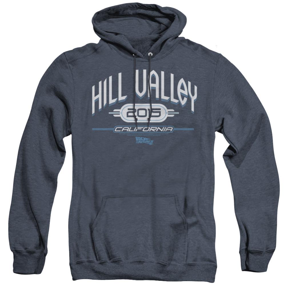 Back To The Future II Hill Valley 2015 Men's Pull-Over Hoodie