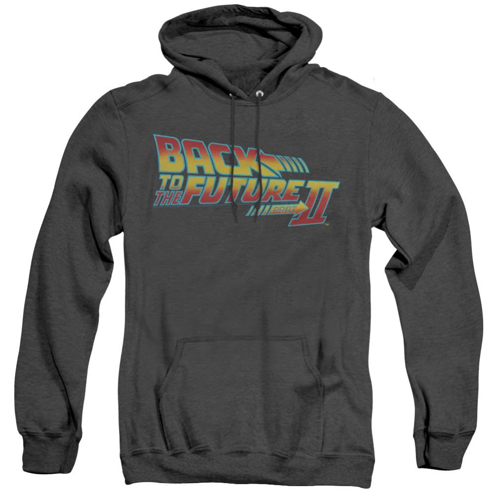 Back To The Future II Logo Men's Pull-Over Hoodie