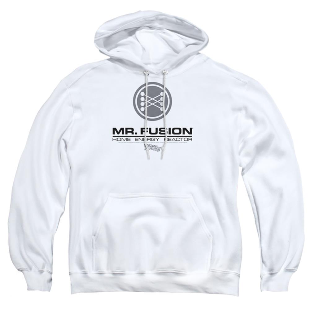 Back To The Future II Mr. Fusion Logo Men's Pull-Over 75 25 Poly Hoodie