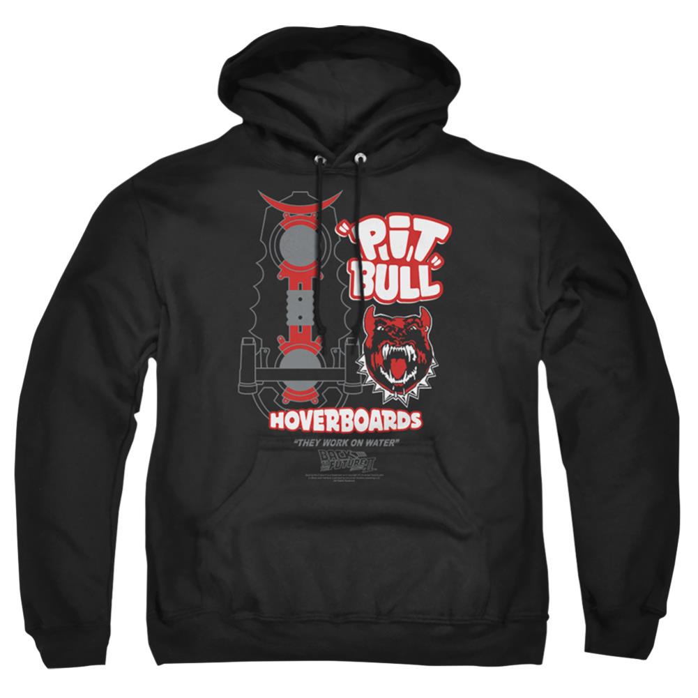 Back To The Future II Pit Bull Men's Pull-Over 75 25 Poly Hoodie