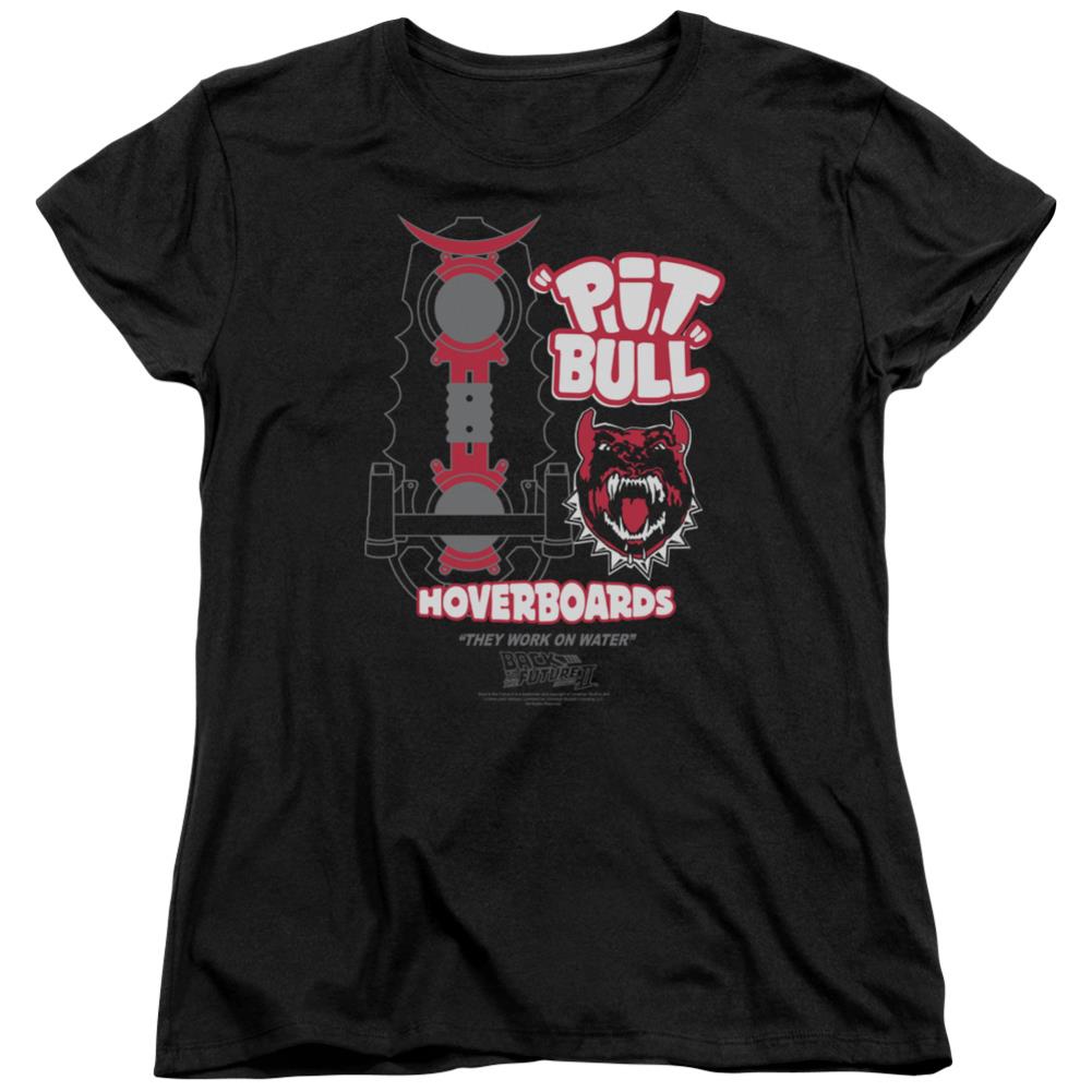 Back To The Future II Pit Bull Women's 18/1 Cotton Short-Sleeve T-Shirt