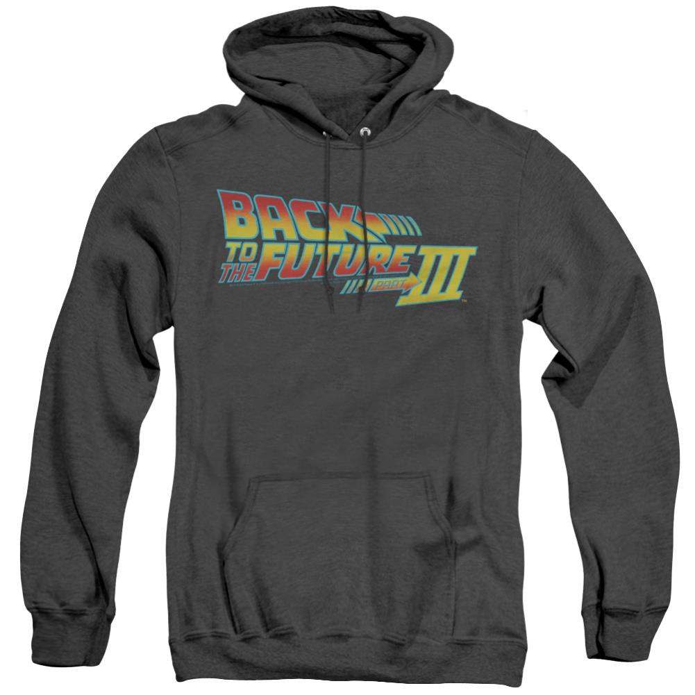 Back To The Future III Logo Men's Pull-Over Hoodie