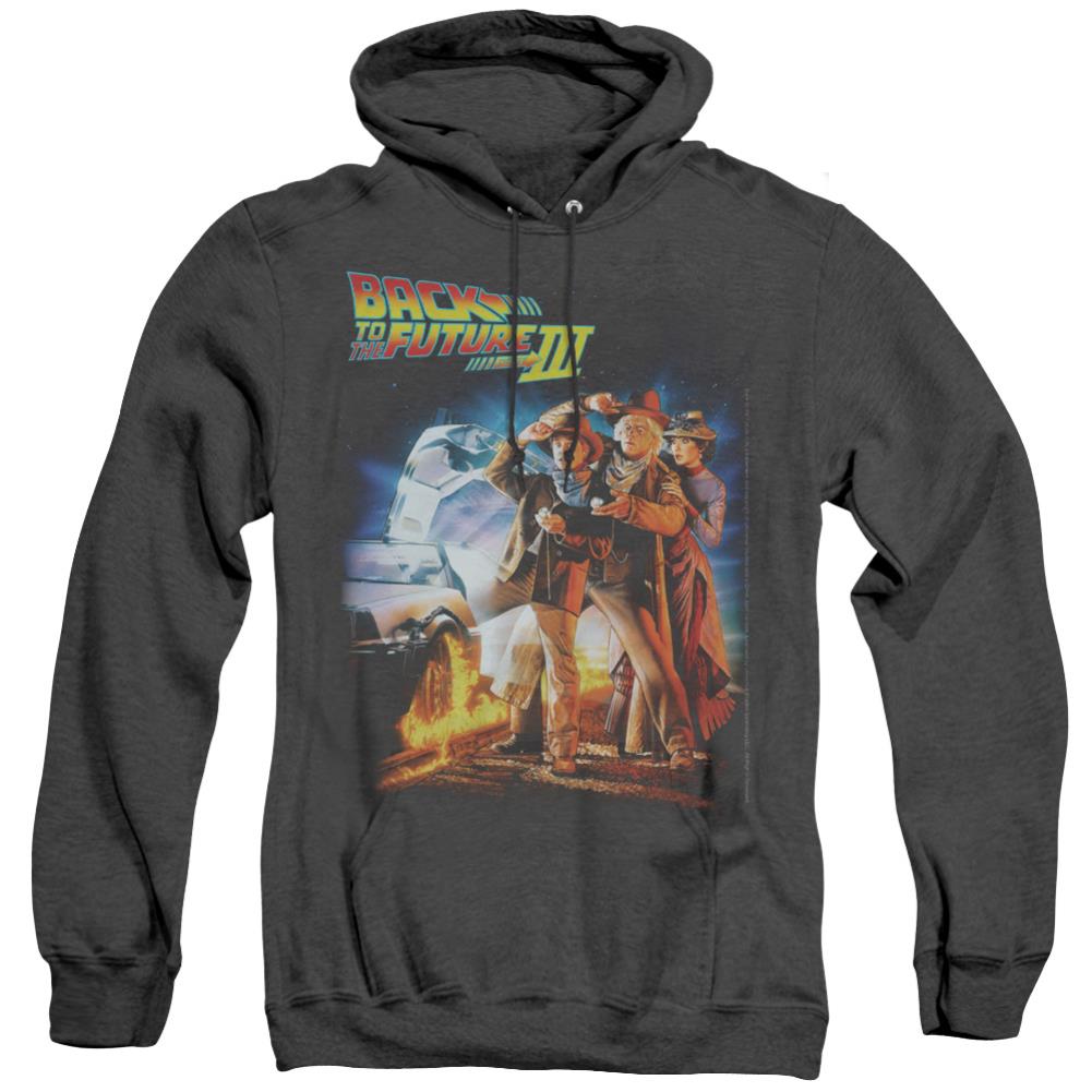Back To The Future III Poster Men's Pull-Over Hoodie