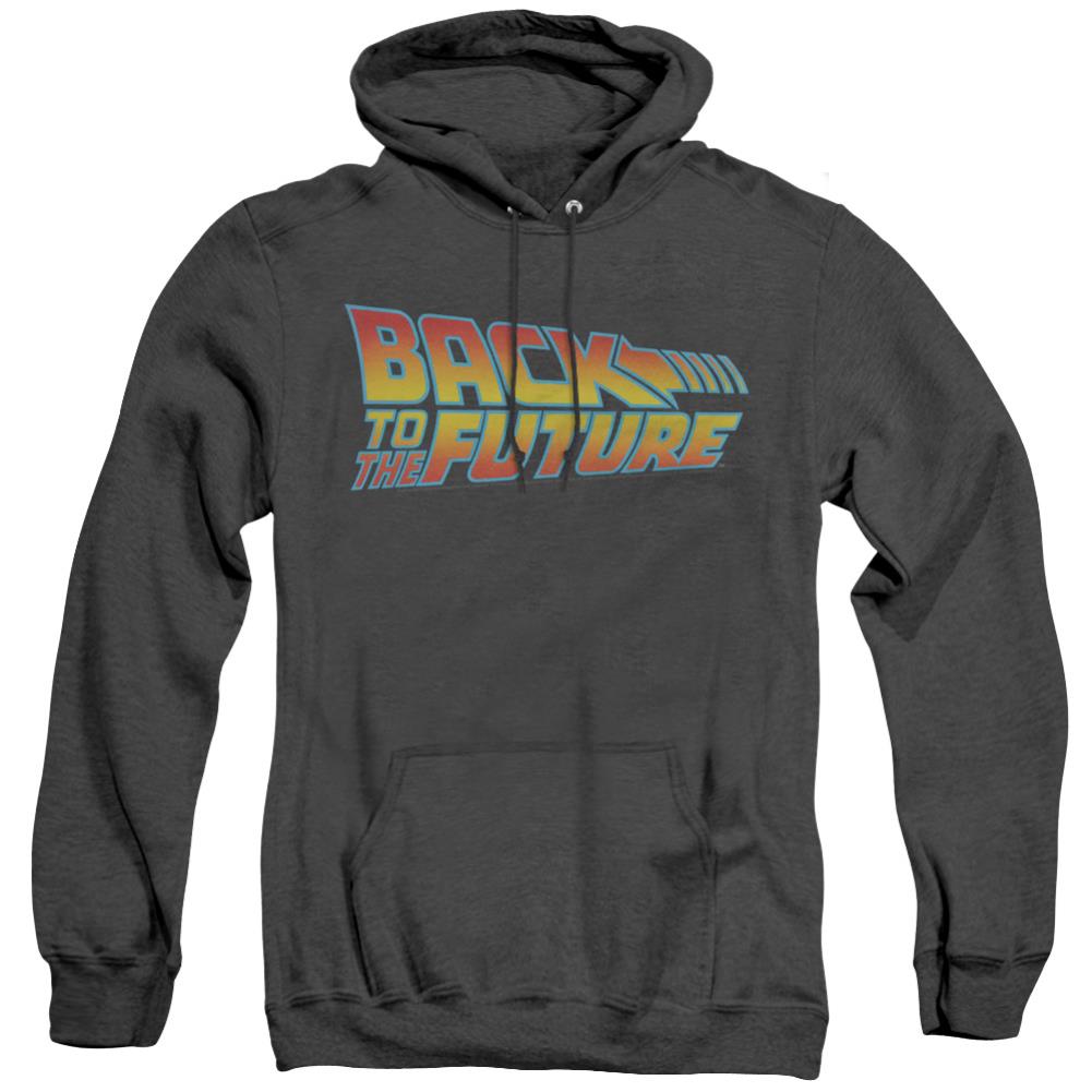 Back To The Future Logo Men's Pull-Over Hoodie