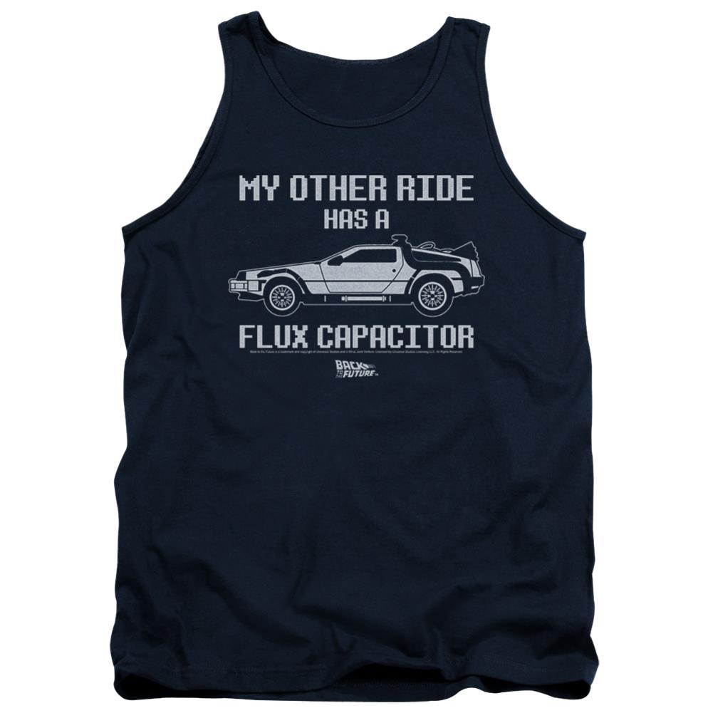 Back To The Future Other Ride Men's 18/1 Cotton Tank Top
