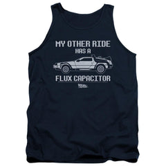 Back To The Future Other Ride Men's 18/1 Cotton Tank Top