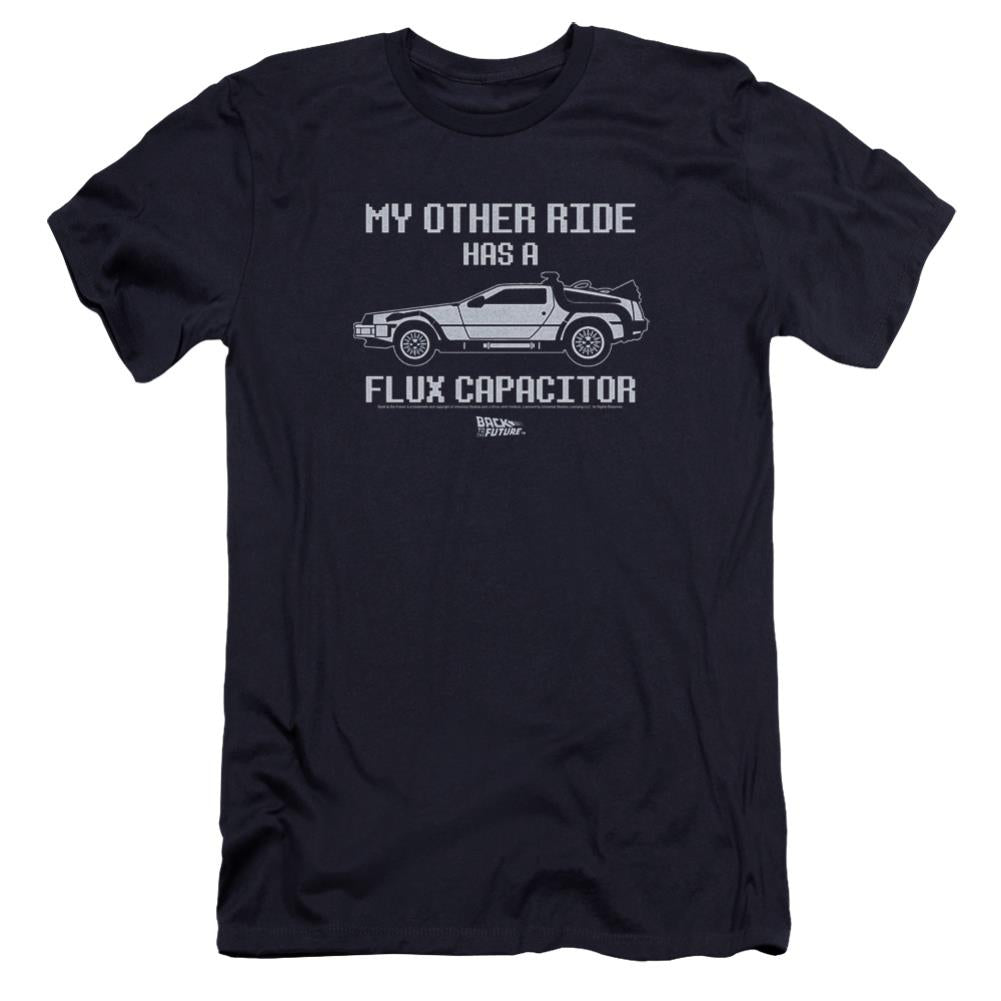 Back To The Future Other Ride Men's Ultra-Soft 30/1 Cotton Slim Short-Sleeve T-Shirt