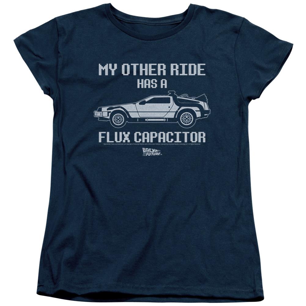 Back To The Future Other Ride Women's 18/1 Cotton Short-Sleeve T-Shirt