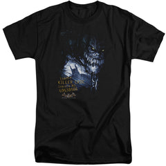Batman Arkham Asylum Arkham Killer Croc Men's 18/1 Tall Cotton Short-Sleeve T-Shirt