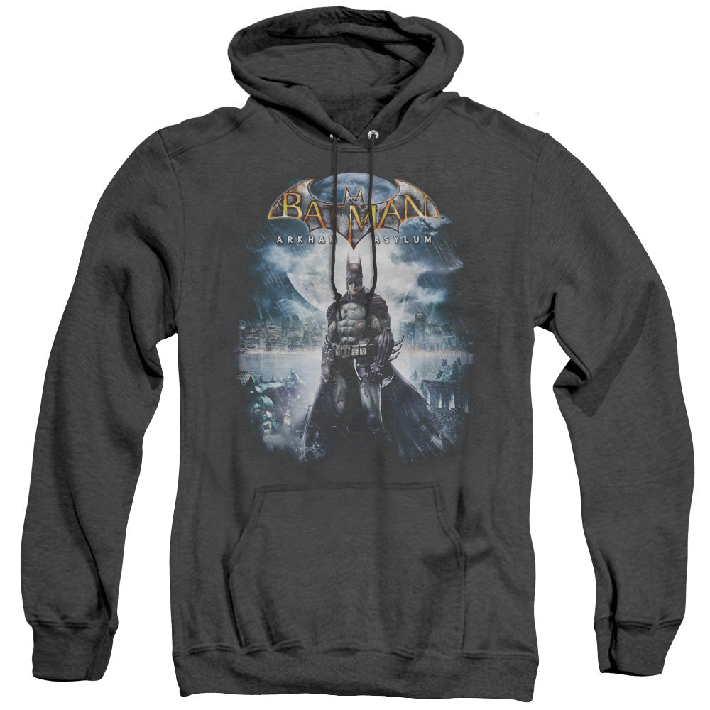 Batman Arkham Asylum Game Cover Men's Pull-Over Hoodie