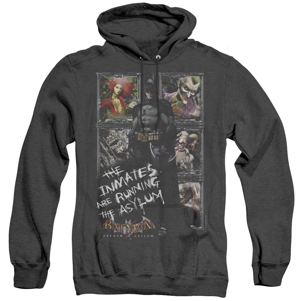 Batman Arkham Asylum Running The Asylum Men's Pull-Over Hoodie