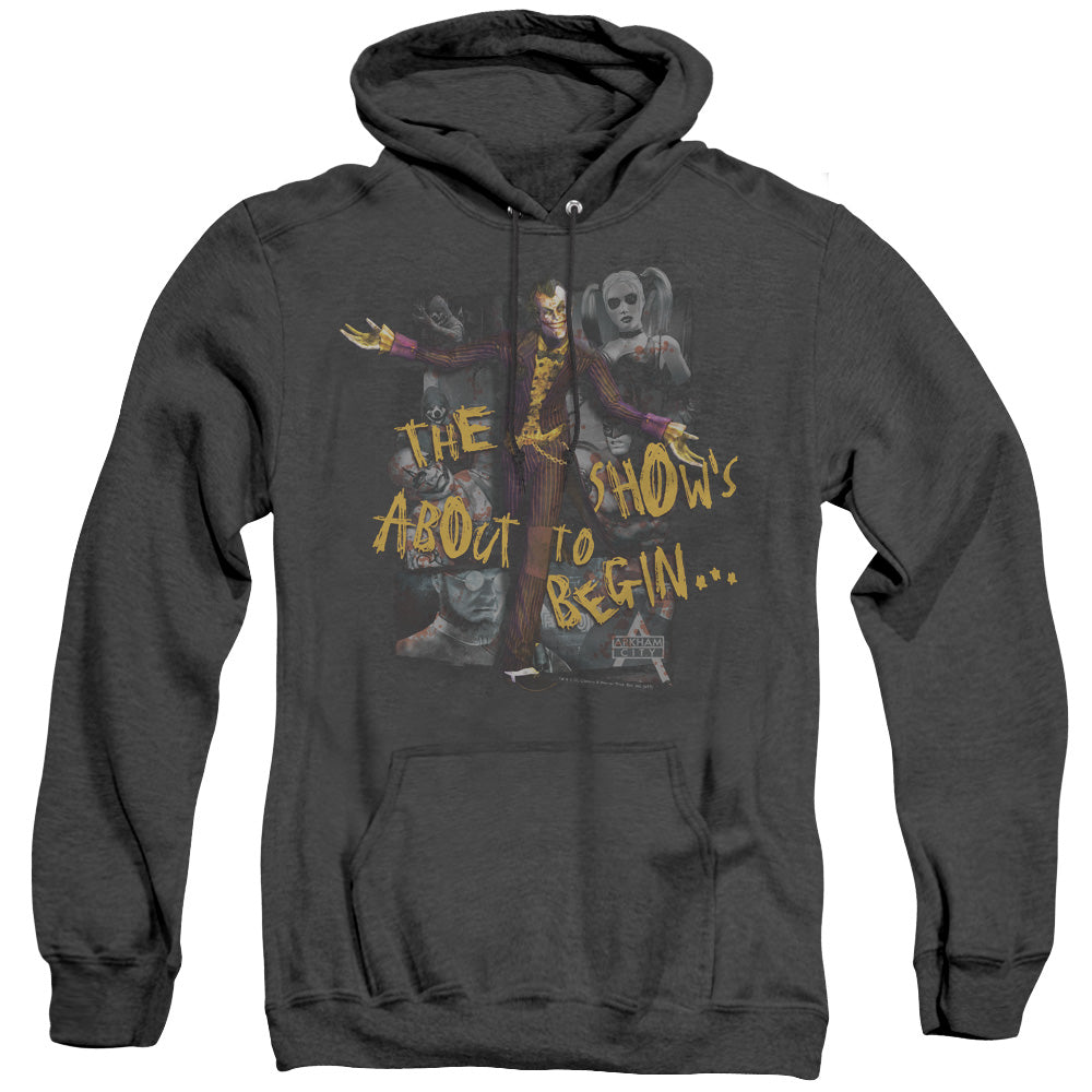 Batman Arkham City About To Begin Men's Pull-Over Hoodie