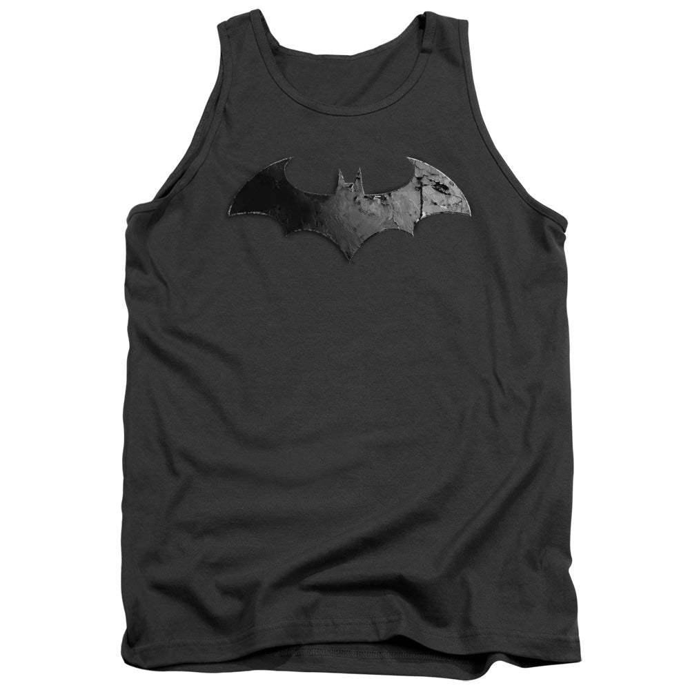 Batman Arkham City Bat Logo Men's 18/1 Cotton Tank Top