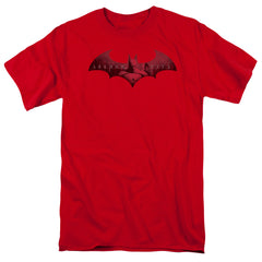 Batman Arkham City In The City Men's 18/1 Cotton Short-Sleeve T-Shirt