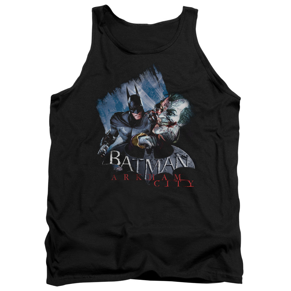 Batman Arkham City Jokes On You! Men's 18/1 Cotton Tank Top