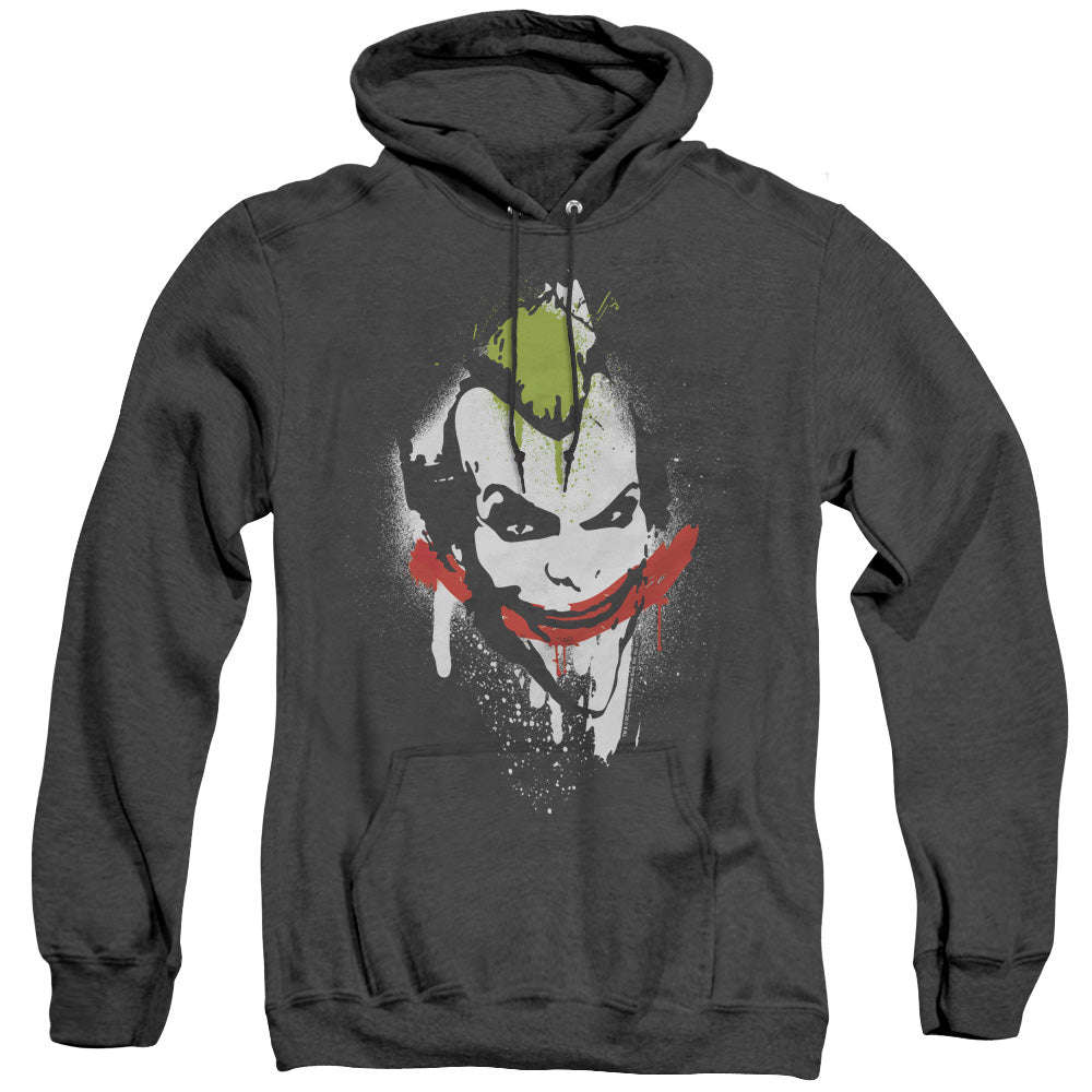 Batman Arkham City Spraypaint Smile Men's Pull-Over Hoodie