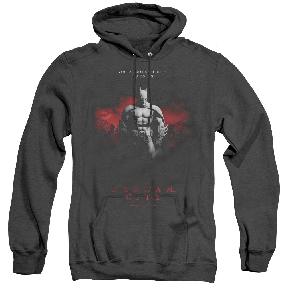 Batman Arkham City Standing Strong Men's Pull-Over Hoodie