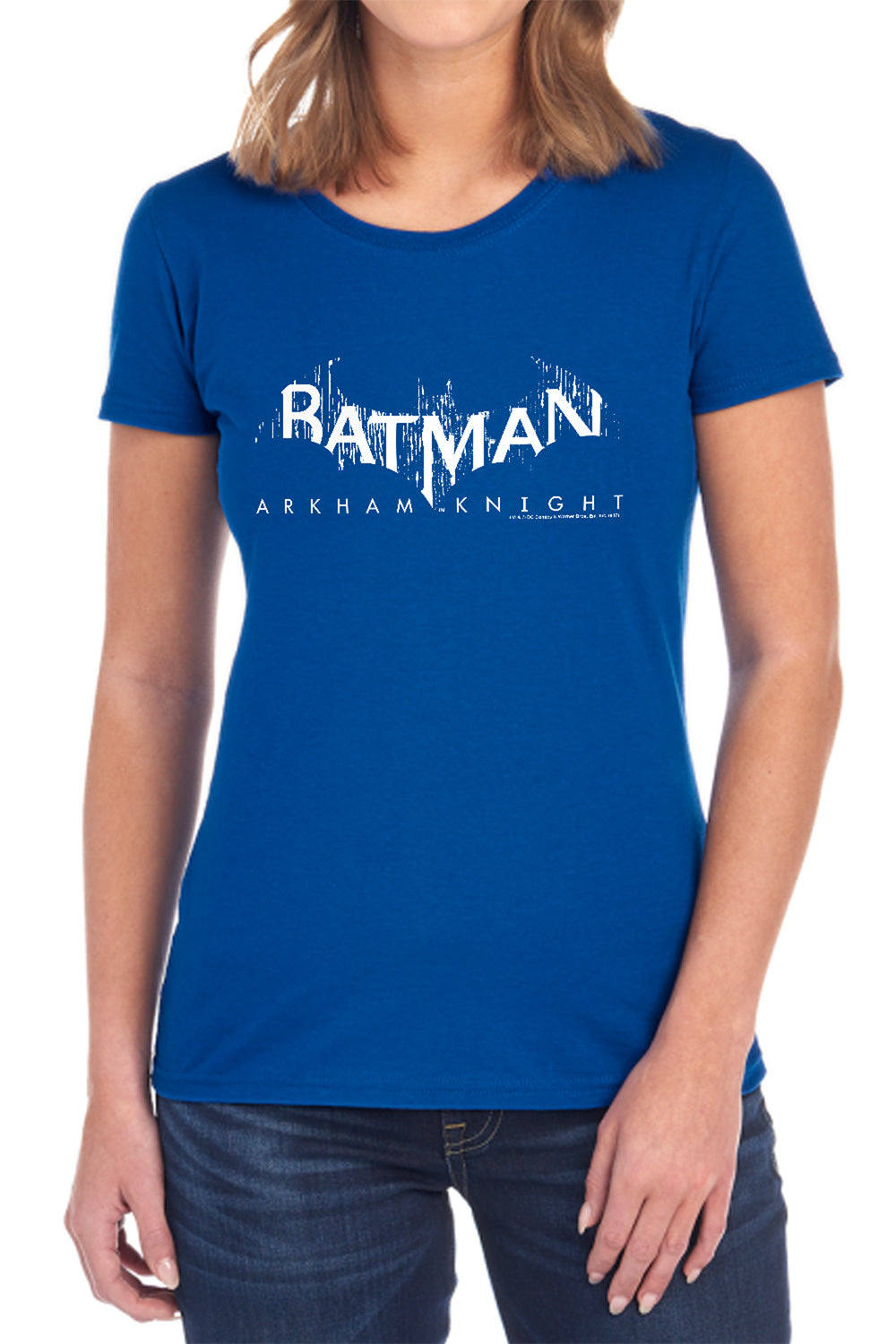 Batman Arkham Knight Ak Splinter Logo Women's 18/1 Cotton Short-Sleeve T-Shirt