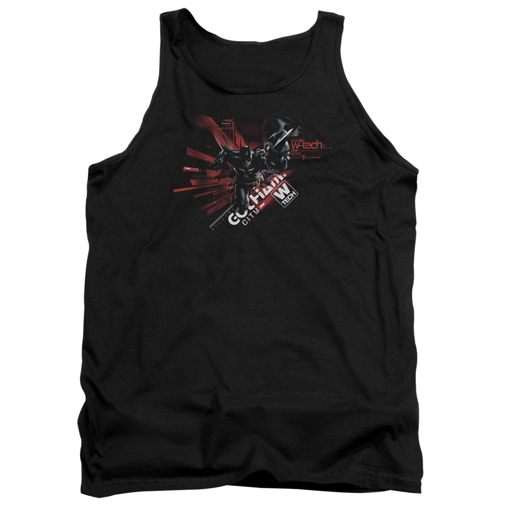 Batman Arkham Knight Ak Tech Men's 18/1 Cotton Tank Top