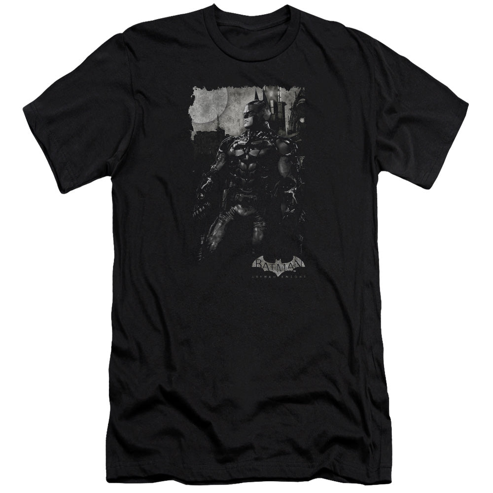 Batman Arkham Knight Bat Brood Men's Ultra-Soft 30/1 Cotton Slim Short-Sleeve T-Shirt