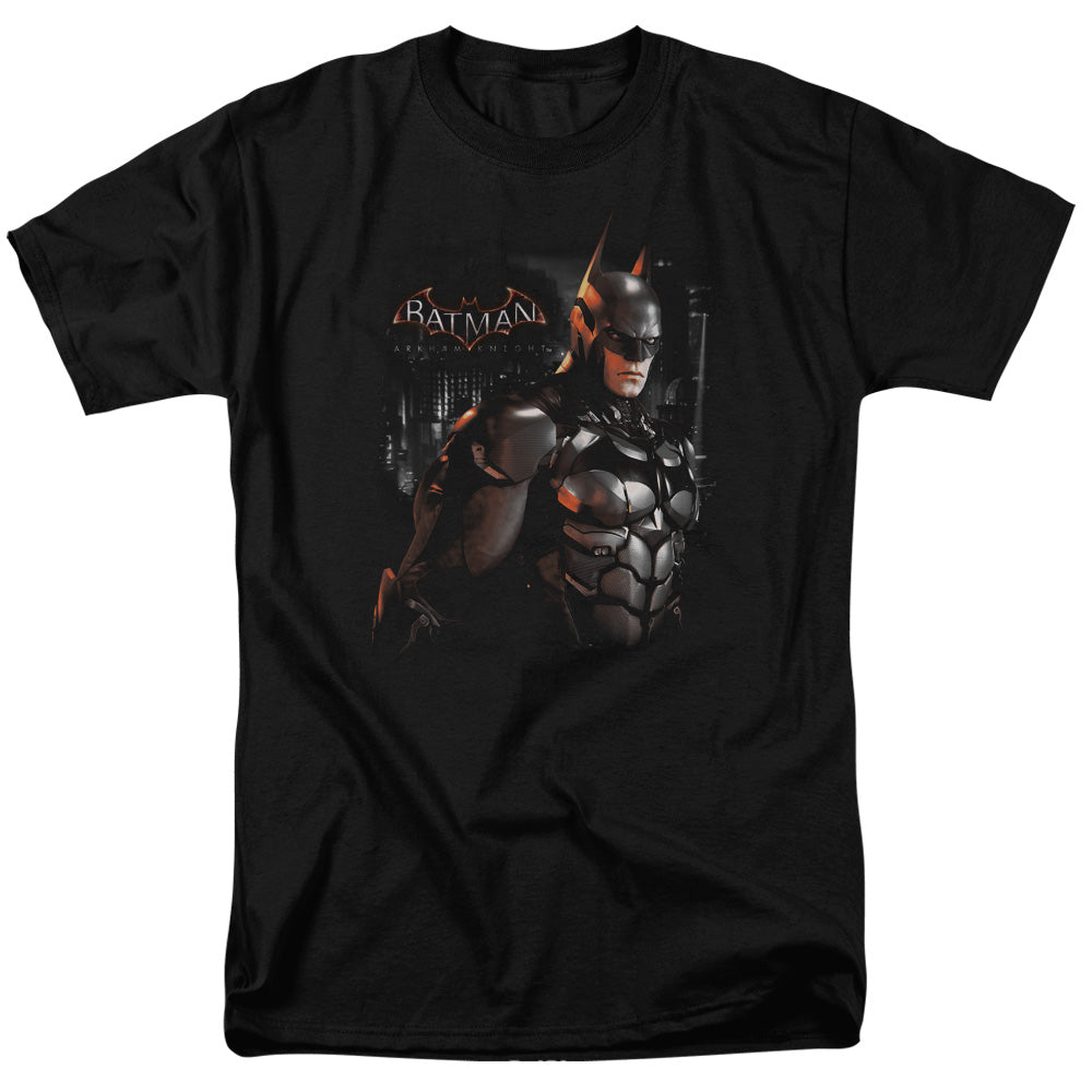 Batman Arkham Knight Dark Knight Men's 18/1 Cotton Short-Sleeve T-Shirt