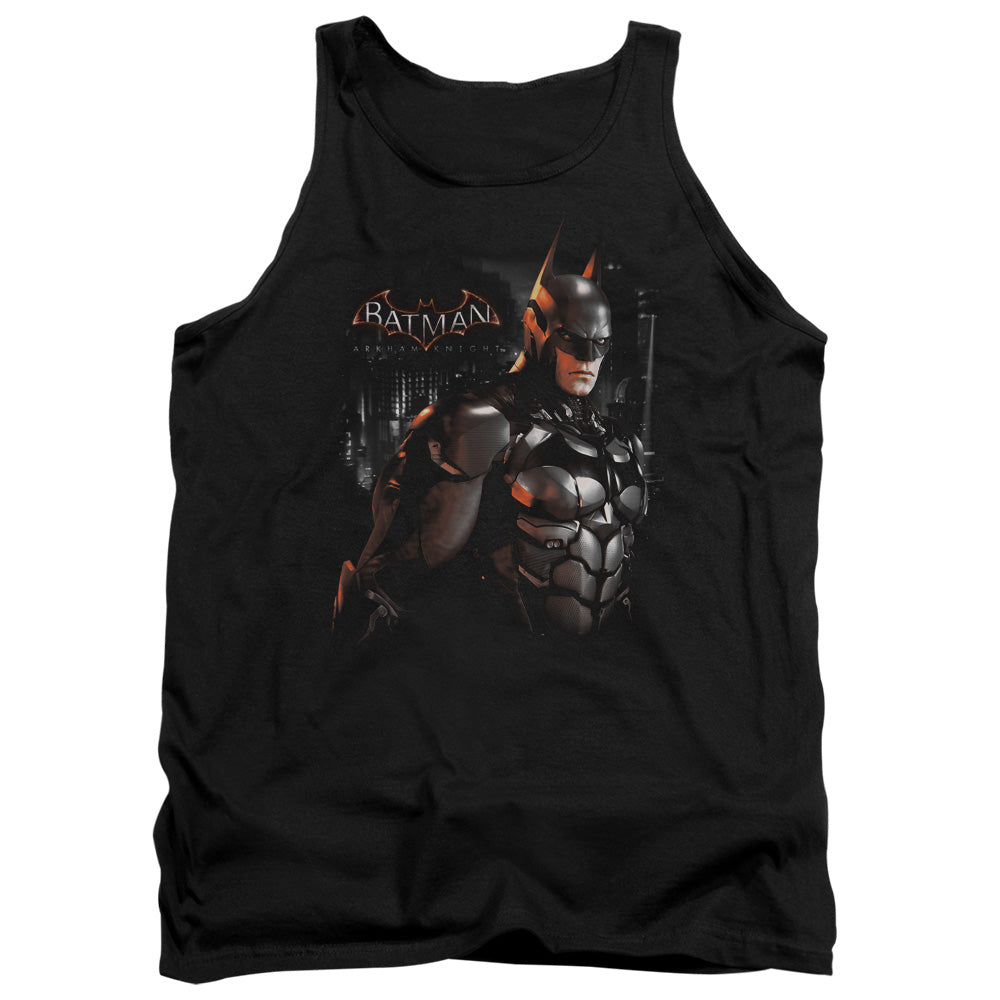 Batman Arkham Knight Dark Knight Men's 18/1 Cotton Tank Top