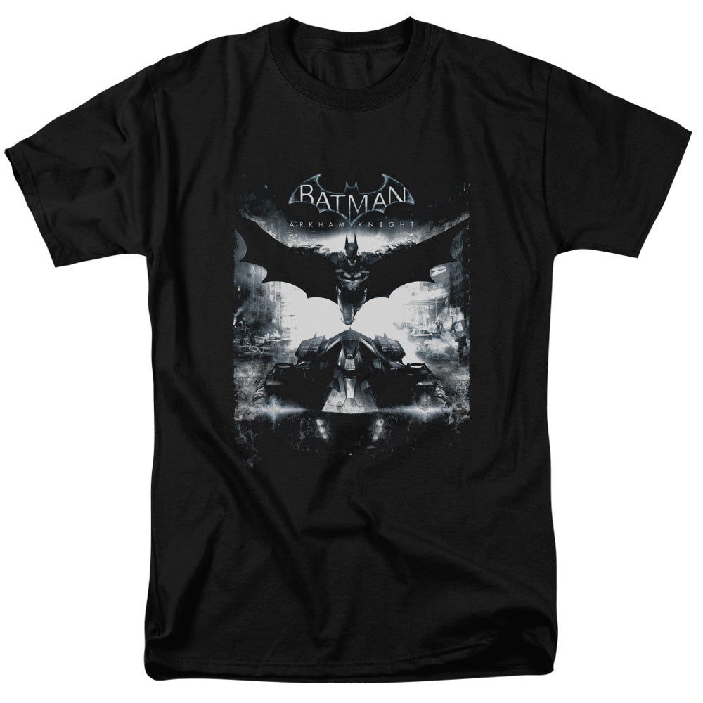 Batman Arkham Knight Forward Force Men's 18/1 Cotton Short-Sleeve T-Shirt