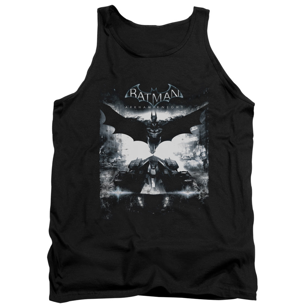 Batman Arkham Knight Forward Force Men's 18/1 Cotton Tank Top