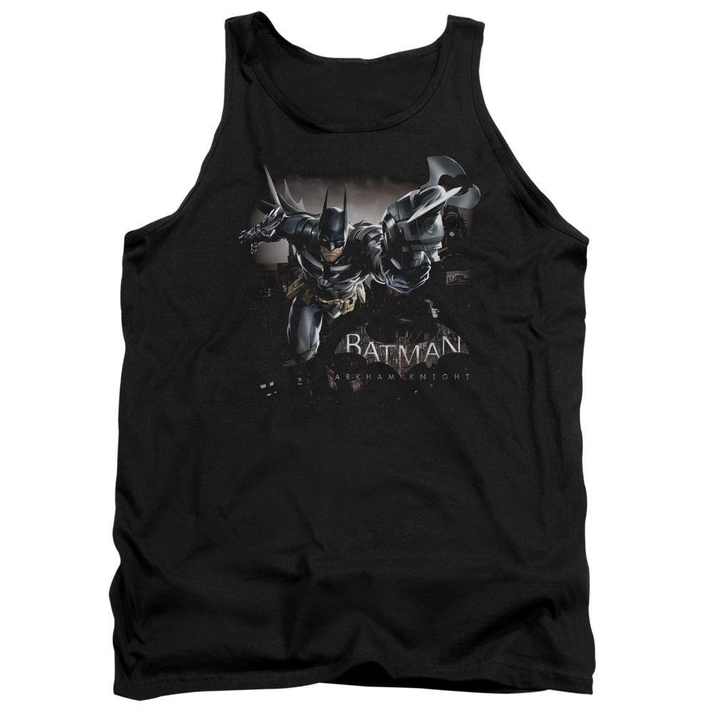 Batman Arkham Knight Grapple Men's 18/1 Cotton Tank Top
