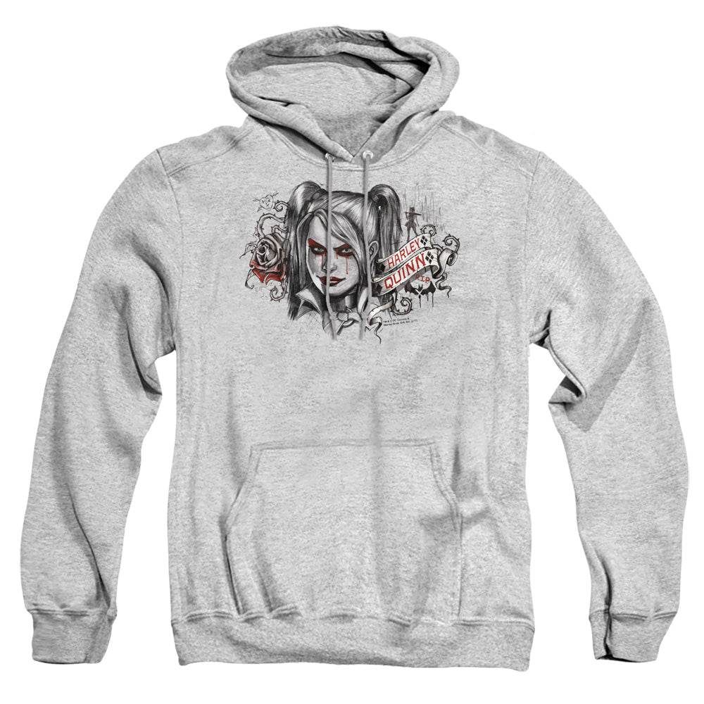 Batman Arkham Knight Hq Sketch Men's Pull-Over 75 25 Poly Hoodie