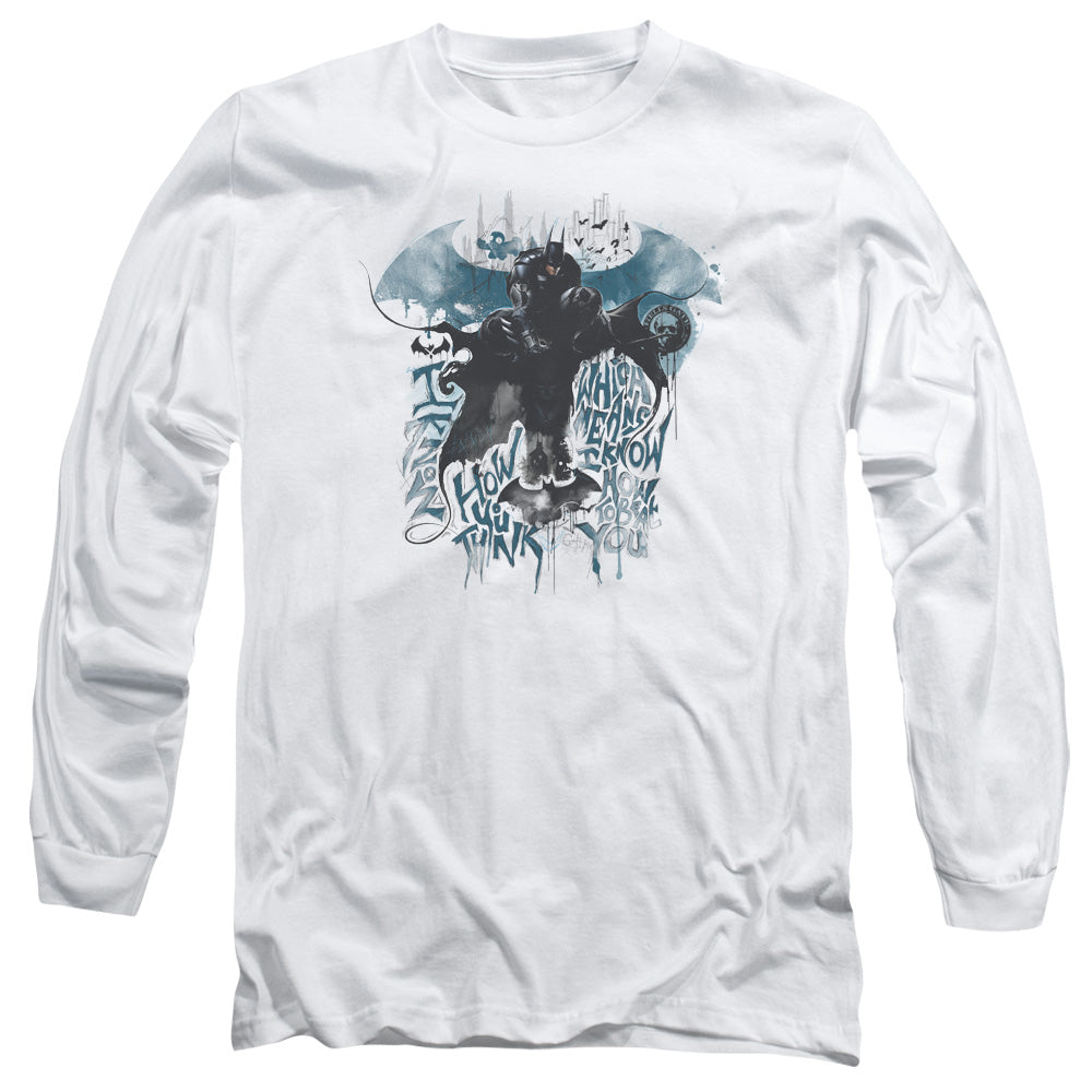 Batman Arkham Knight I Know Men's 18/1 Cotton Long-Sleeve T-Shirt