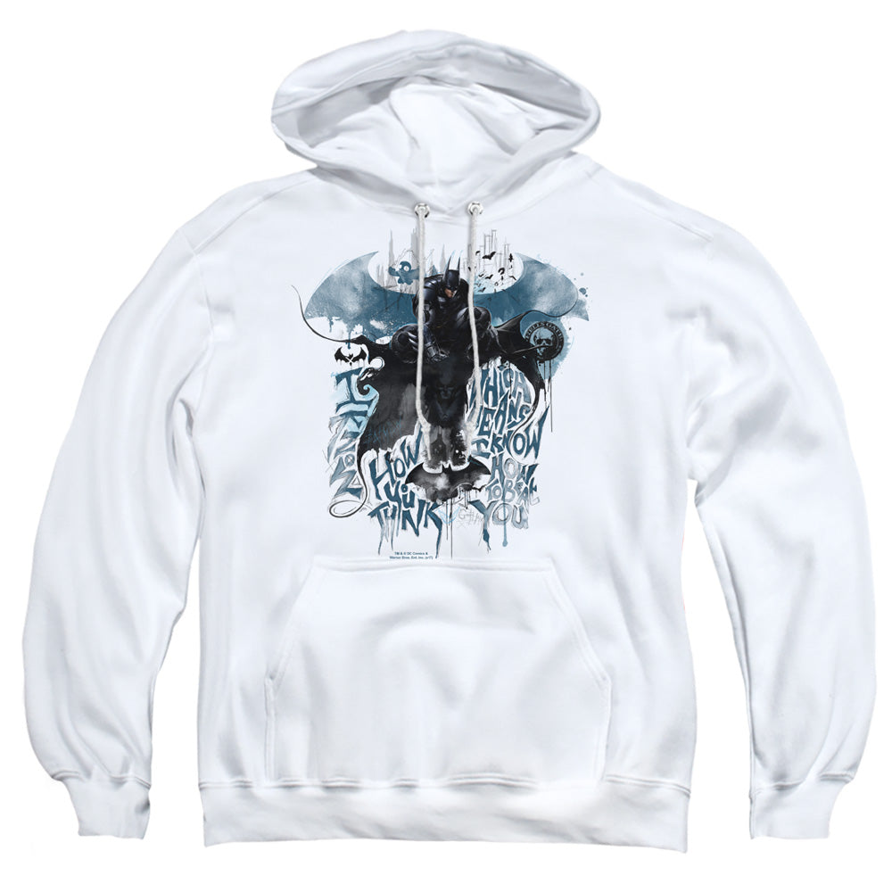 Batman Arkham Knight I Know Men's Pull-Over 75 25 Poly Hoodie