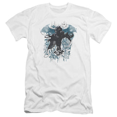 Batman Arkham Knight I Know Men's Ultra-Soft 30/1 Cotton Slim Short-Sleeve T-Shirt
