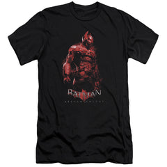 Batman Arkham Knight Knight Men's Ultra-Soft 30/1 Cotton Slim Short-Sleeve T-Shirt