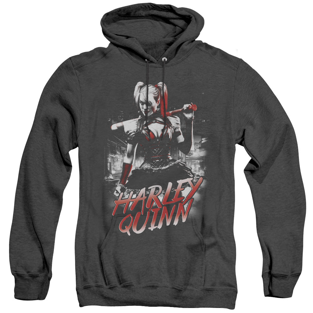 Batman Arkham Knight Quinn City Men's Pull-Over Hoodie