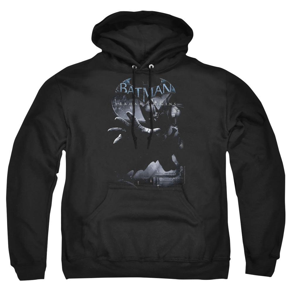 Batman Arkham Origins Out Of The Shadows Men's Pull-Over 75 25 Poly Hoodie