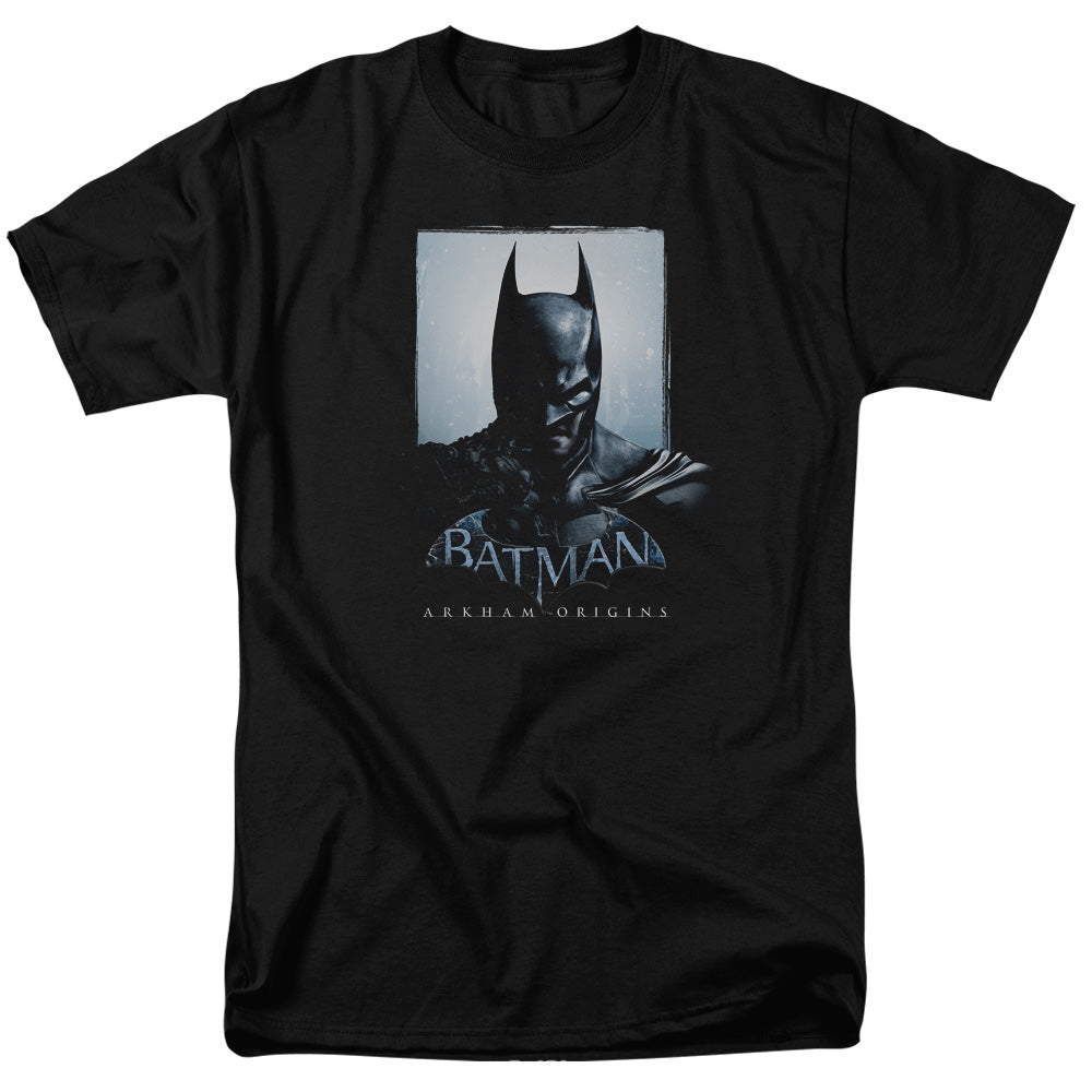 Batman Arkham Origins Two Sides Men's 18/1 Cotton Short-Sleeve T-Shirt