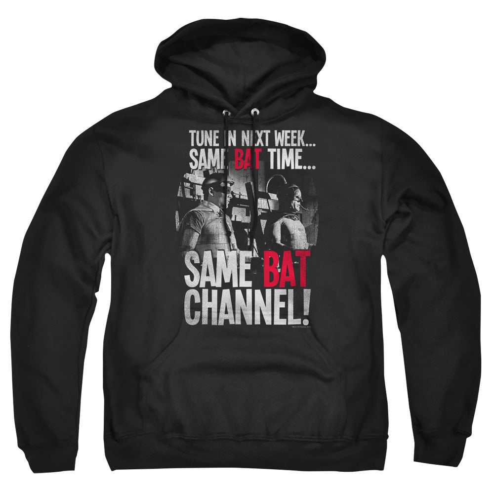 Batman Classic TV Series Bat Channel Men's Pull-Over 75 25 Poly Hoodie