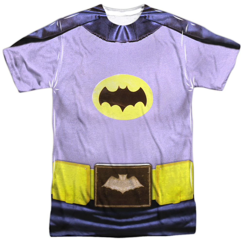 Batman Classic TV Series Batman Costume Men's Regular Fit Polyester Short-Sleeve T-Shirt