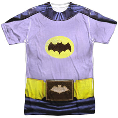 Batman Classic TV Series Batman Costume Men's Regular Fit Polyester Short-Sleeve T-Shirt