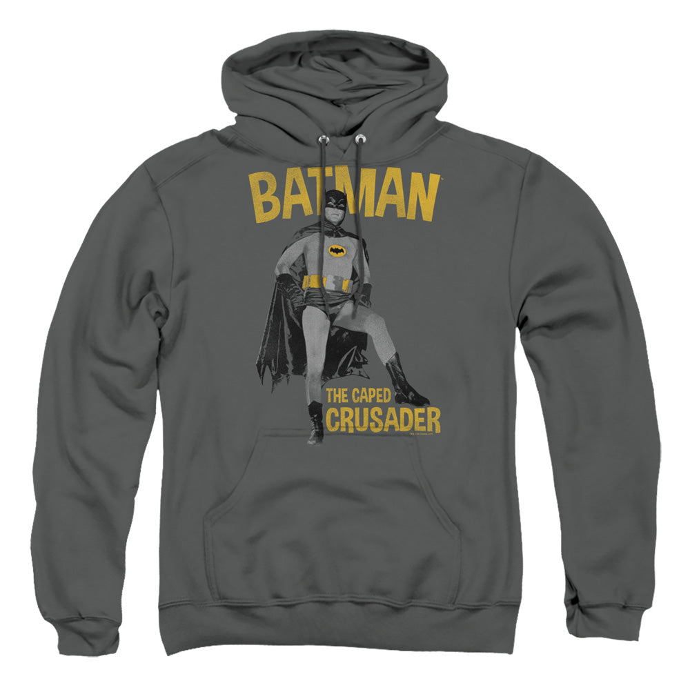 Batman Classic TV Series Caped Crusader Men's Pull-Over 75 25 Poly Hoodie