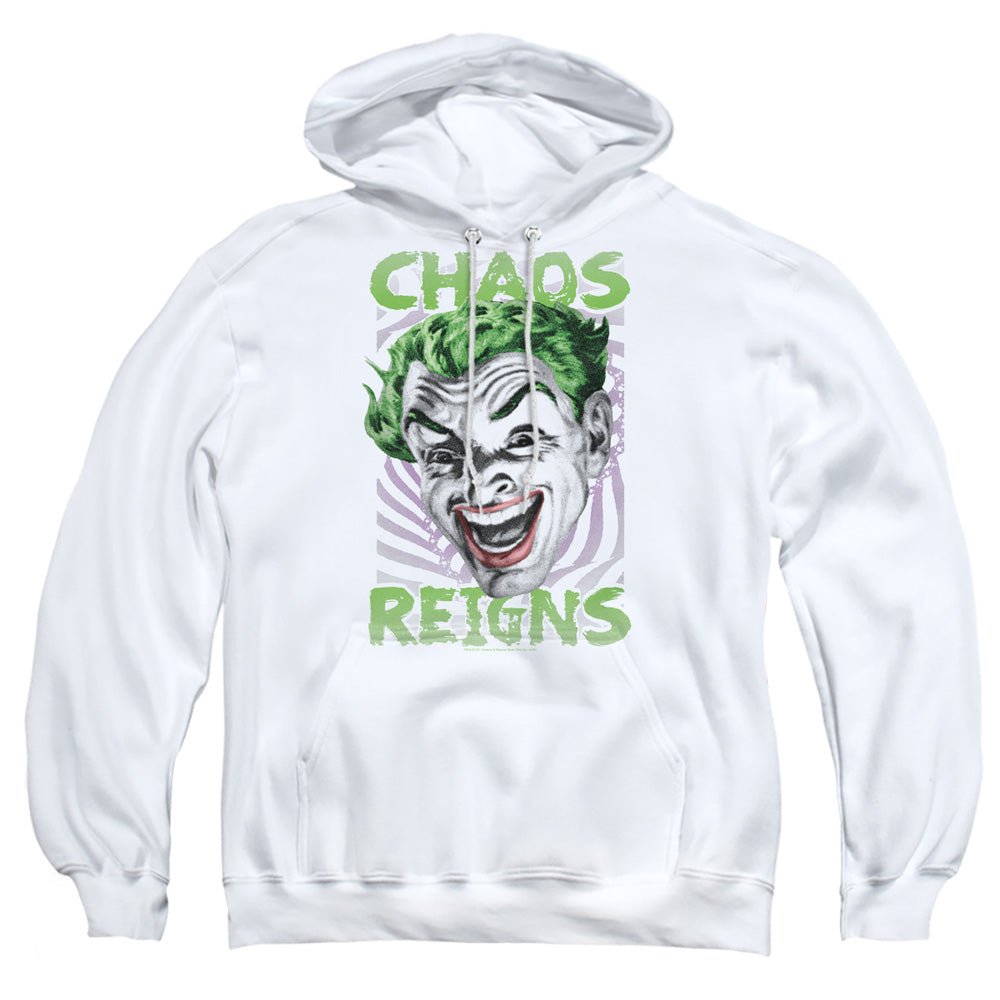 Batman Classic TV Series Chaos Reigns Men's Pull-Over 75 25 Poly Hoodie