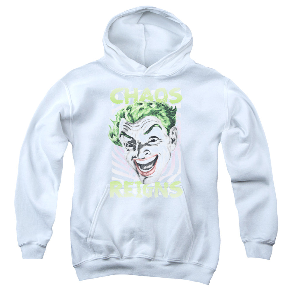 Batman Classic TV Series Chaos Reigns Youth Cotton Poly Pull-Over Hoodie