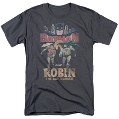Batman Classic TV Series Classic Duo Men's 18/1 Cotton Short-Sleeve T-Shirt