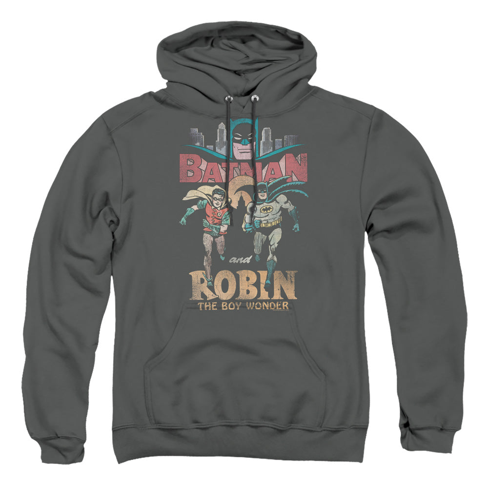 Batman Classic TV Series Classic Duo Men's Pull-Over 75 25 Poly Hoodie