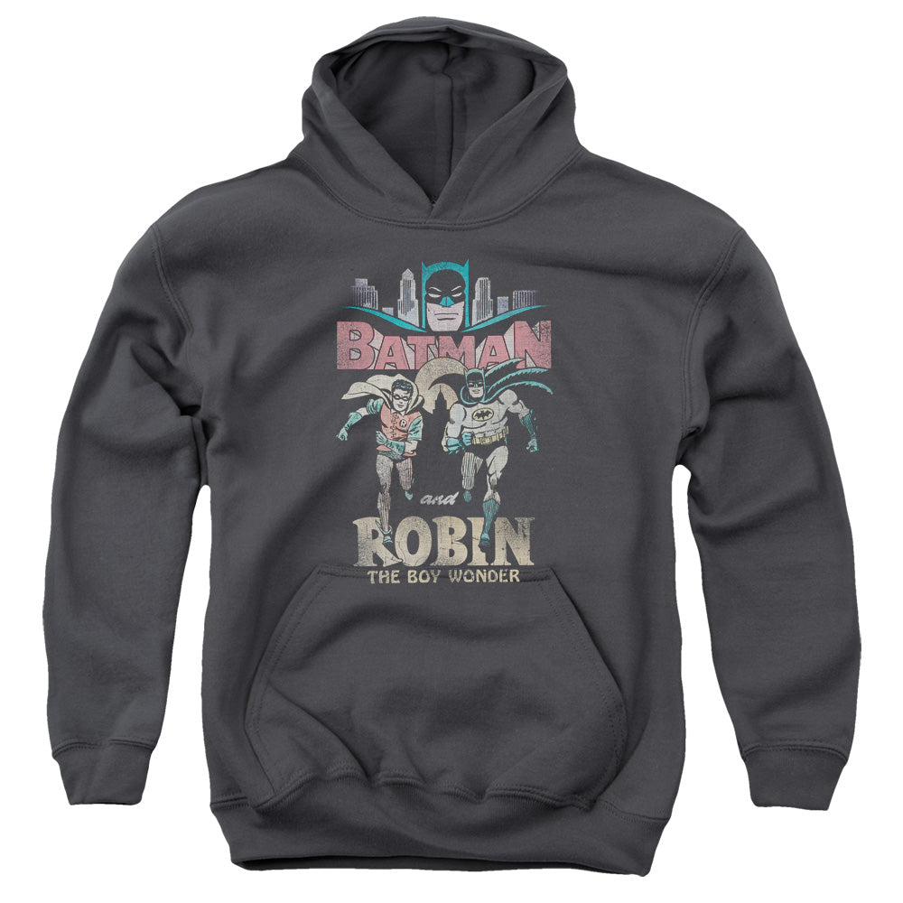 Batman Classic TV Series Classic Duo Youth Cotton Poly Pull-Over Hoodie