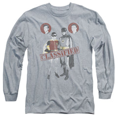 Batman Classic TV Series Classified Men's 18/1 Cotton Long-Sleeve T-Shirt
