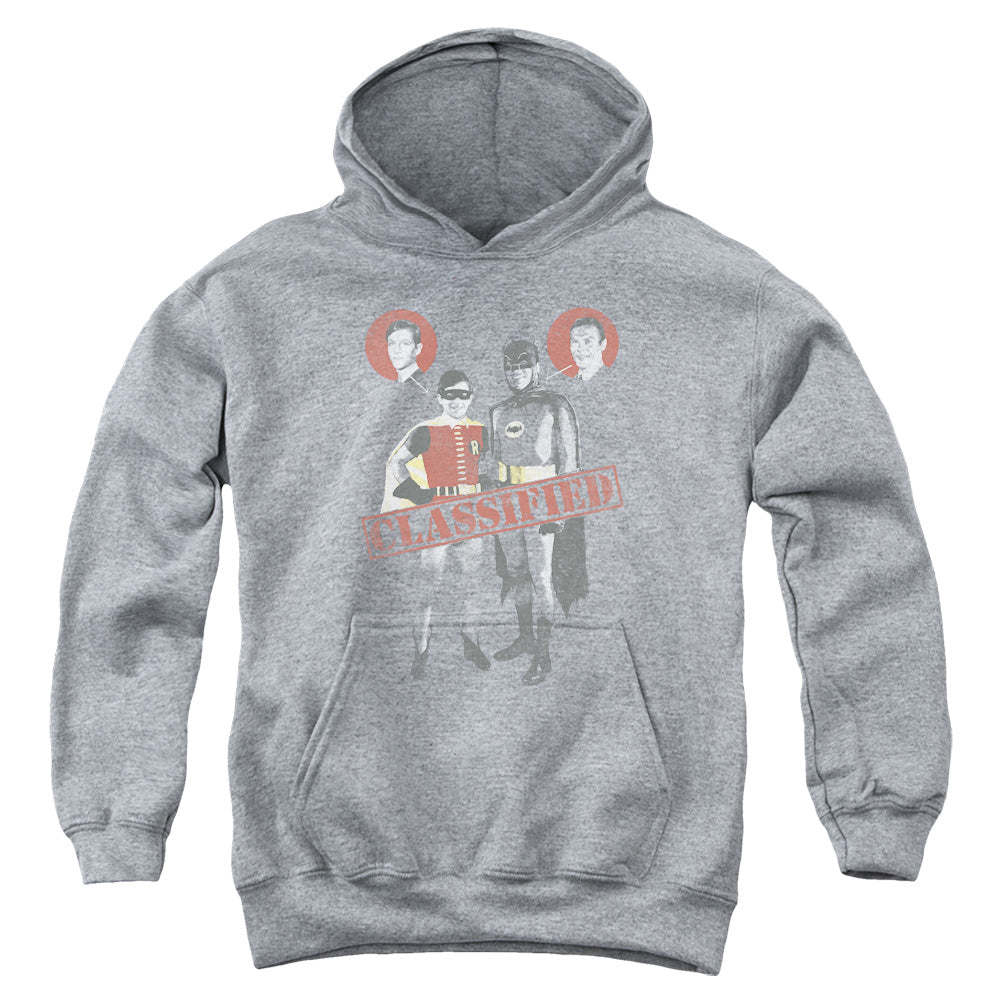 Batman Classic TV Series Classified Youth Cotton Poly Pull-Over Hoodie