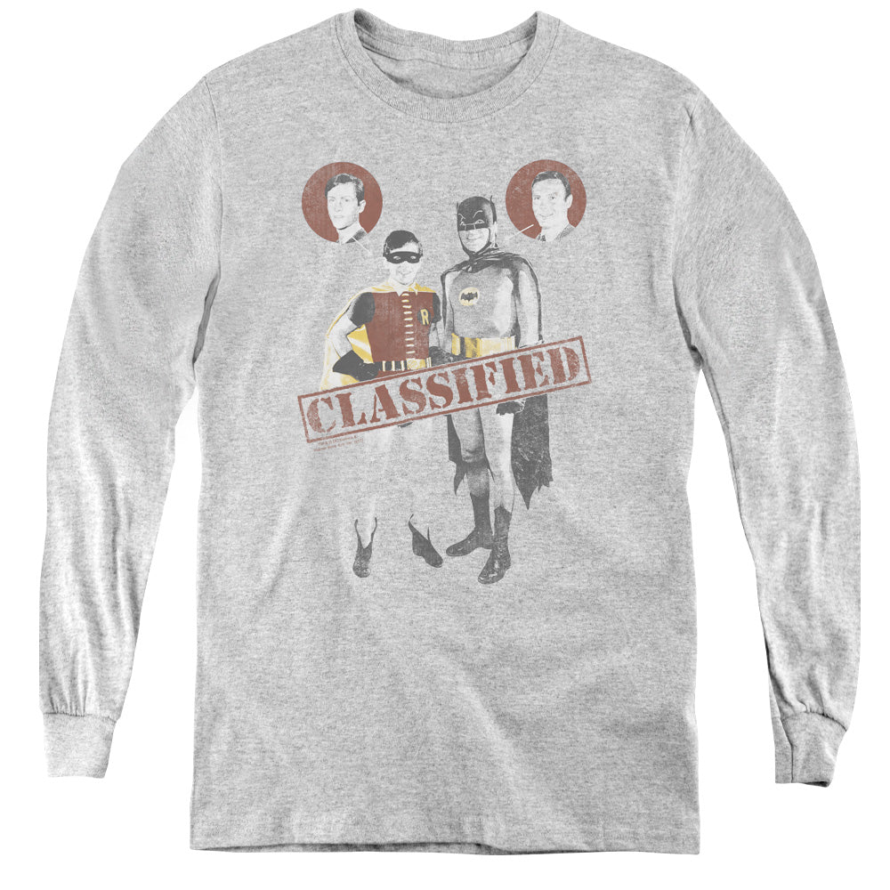 Batman Classic TV Series Classified Youth Long-Sleeve T-Shirt